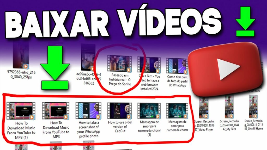 como baixar videos do youtube