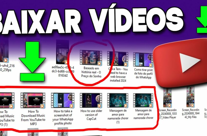  Como baixar videos do youtube