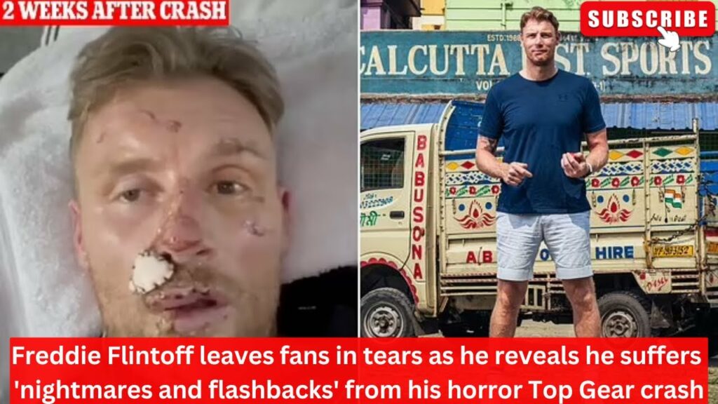 freddie flintoff crash footage