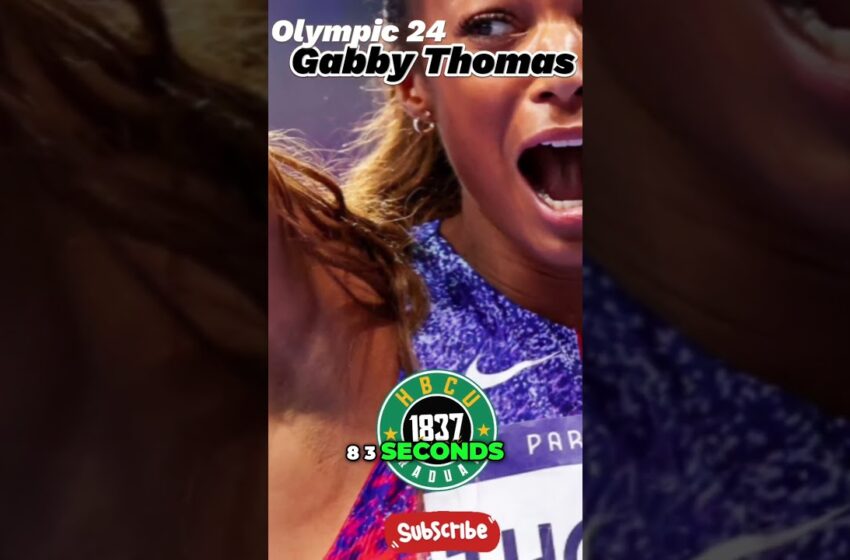  Gabby Thomas Makes History with Gold Medal Win at Paris Olympics