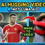 hugging each other ai