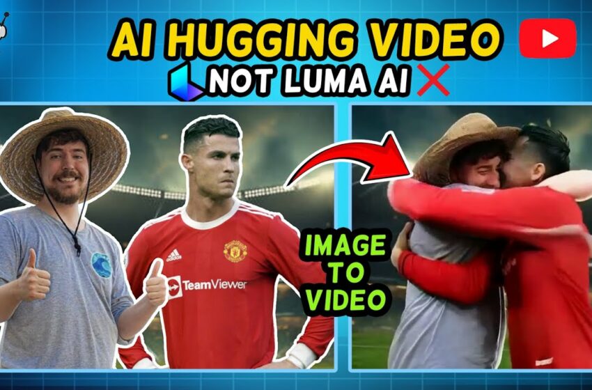  hugging each other ai