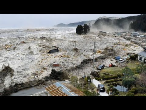  japan earthquake tsunami video