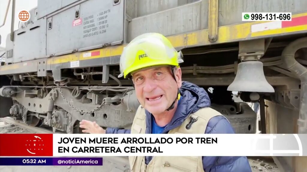 joven es partido en dos por tren