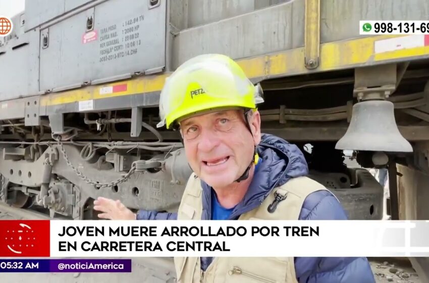  joven es partido en dos por tren video original