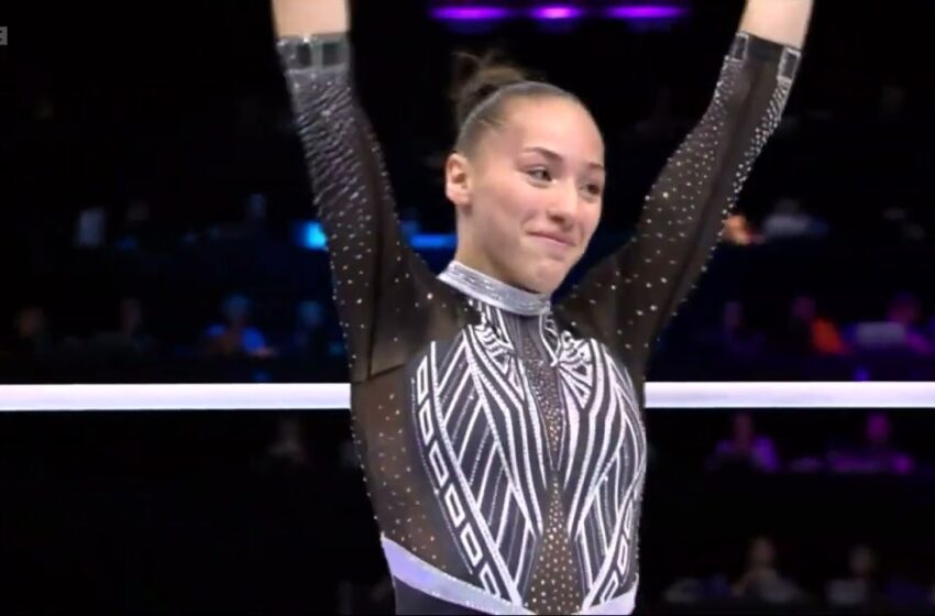  Kaylia Nemour remporte la médaille d’or en gymnastique aux jeux olympiques 2024