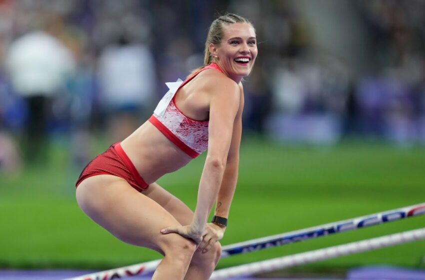  OnlyFans & Olympics Star Alysha Newman Twerks After First Pole Vault Medal