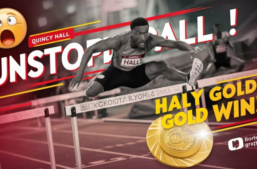  Quincy Hall’s Epic 400m Comeback Wins Olympic Gold at Paris 2024