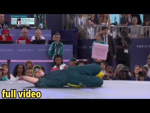  rachael gunn break dance Olympics video