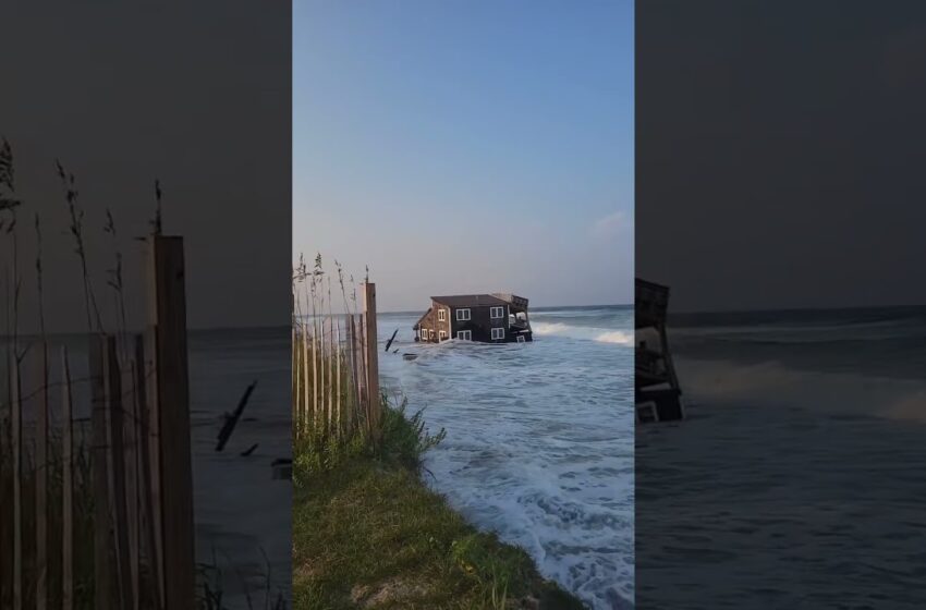  rodanthe house collapses outer banks Video