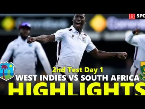  Video : shamar Joseph shows Brilliance with 5-33! highlights/west indies vs south Africa