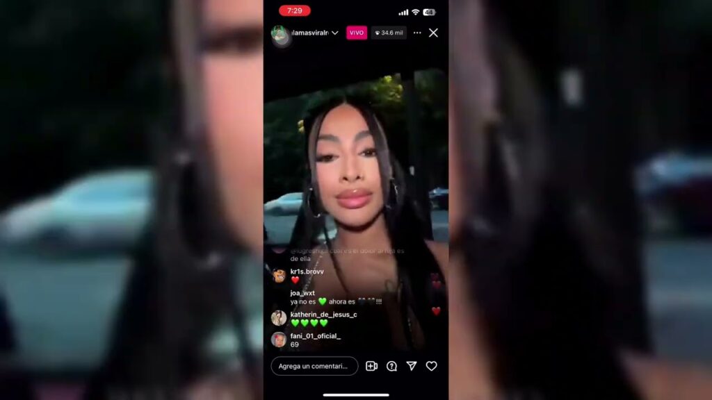 yailin la mas viral en vivo ante