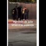 agresion de julio urias a su exp