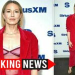carrie coon turns heads in bold