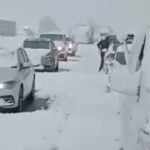 heavy snowfall in south africa