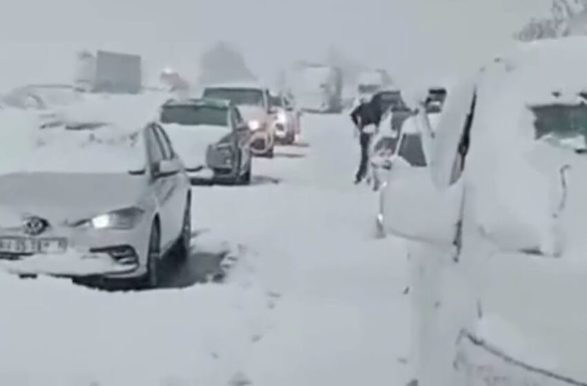  heavy snowfall in south africa