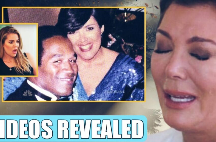  Kris Jenner In TEARS As Private FOOTAGE VIDEOS With O.J Simpson