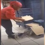 romans pizza video woman dressed