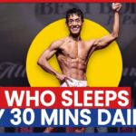 video japanese man sleeps 30 min