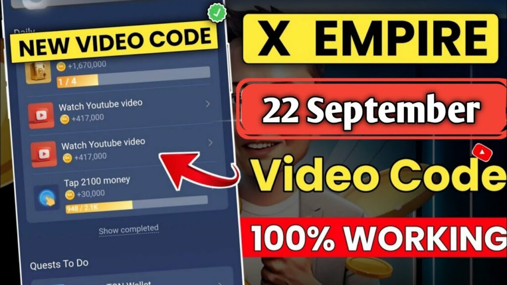 x empire video episode 47 code