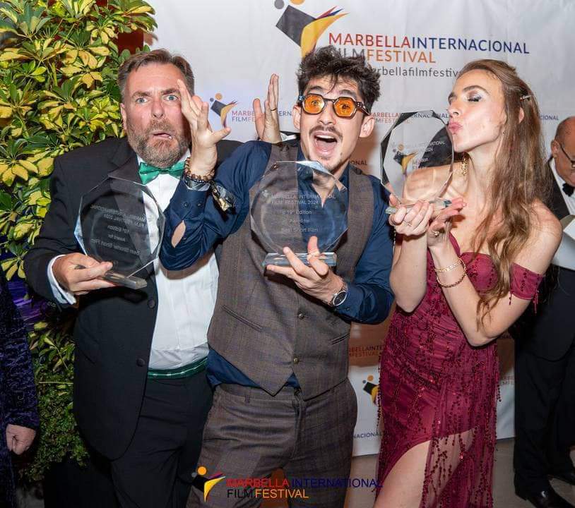 Samy Chaffai remporte le " Best Shortfilm Award " au Festival international du film de Marbella