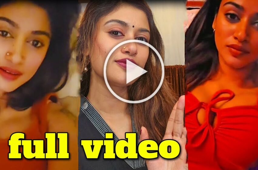  Actress Oviya’s 17 Sec Leaked Video