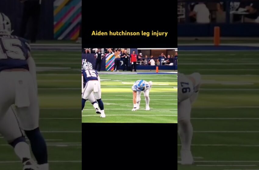  detroit lions injury video