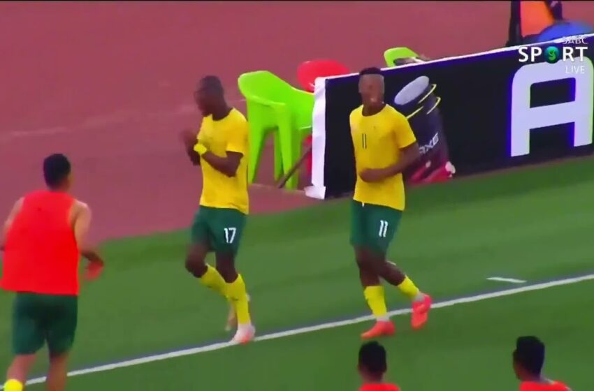 Elias mokwana Goal – bafana bafana vs congo today (1-1)