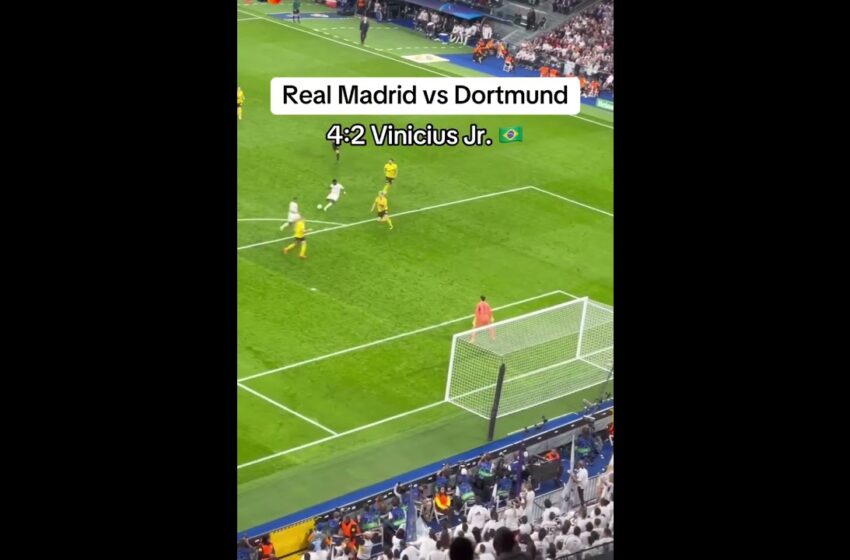  GOLES Real Madrid remontada vs Dortmund (5-2)