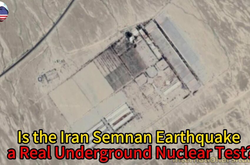  IRAN nuclear test earthquake full video