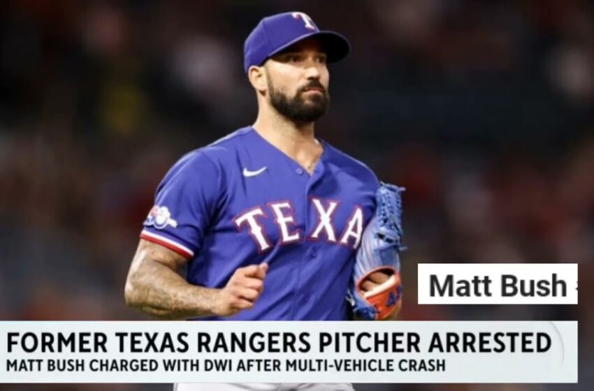  Matt Bush former Texas pitcher arrested after involved in police chase