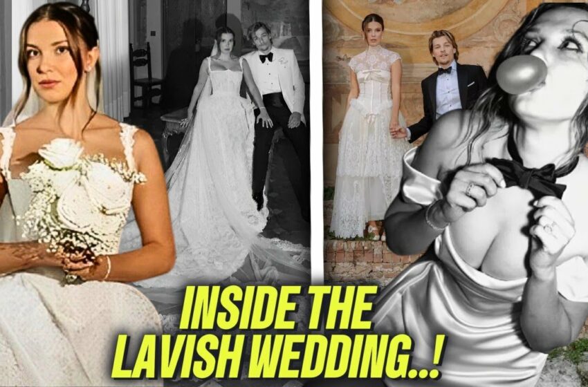  Millie Bobby Brown 4 Wedding Dresses With Jake Bongiovi