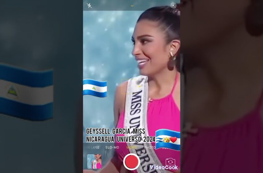  miss nicaragua 2024 video viral