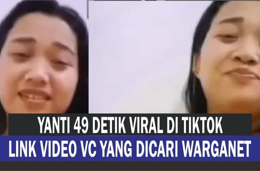  Yanti TKW Viral 49 Detik VC