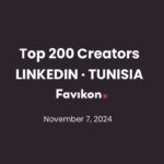 Classement Favicon des Top 200 Createurs LinkedIn Tunisie
