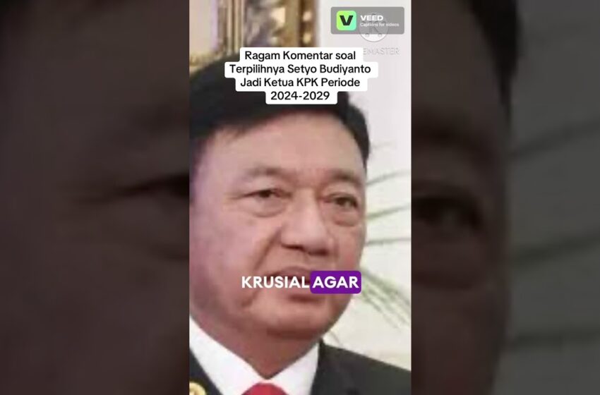  ketua kpk setyo budiyanto