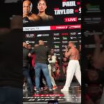 mike tyson jake paul weigh in