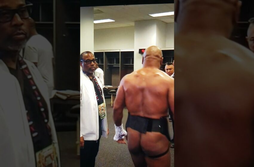  mike tyson locker room video