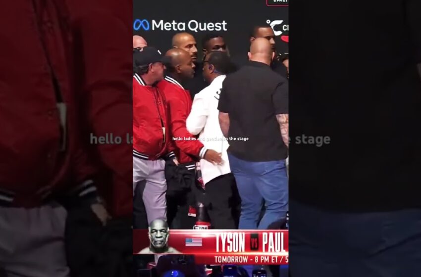  Mike tyson punches jake paul video