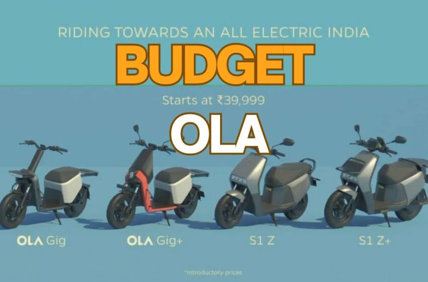  ola gig electric scooter