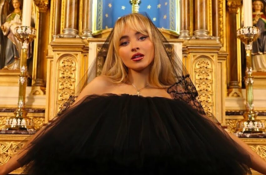  sabrina carpenter church video