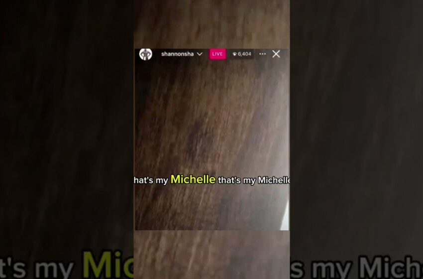  Shannon sharpe michelle tape live video Instagram