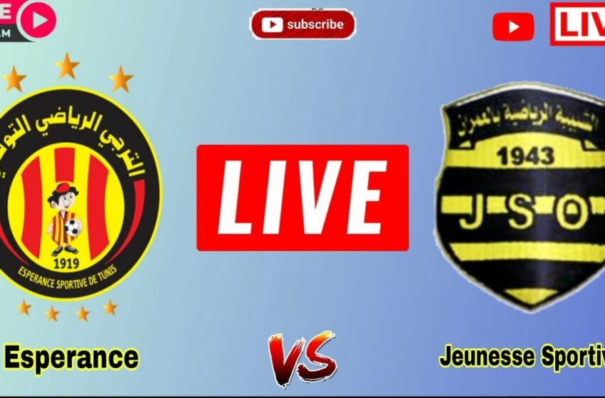  Espérance vs JS Omran en DIRECT