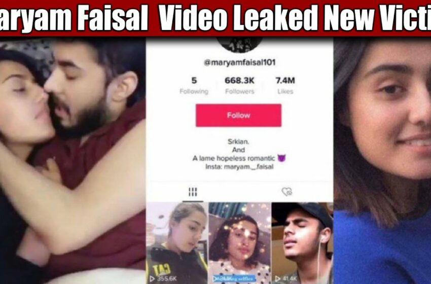  Maryam Faisal Another Video Leaked