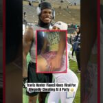 travis hunter fiance goes viral