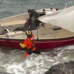 uscg rescues man and dog from sa