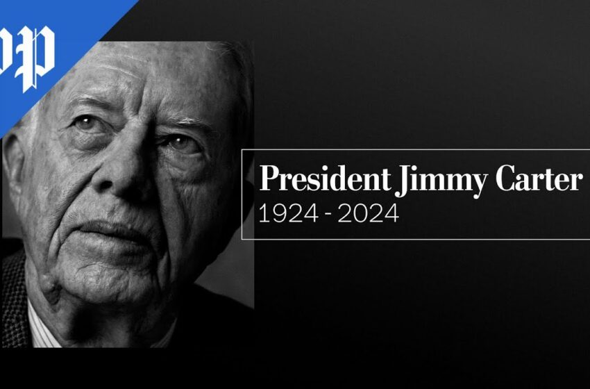  Video : Jimmy Carter dies at 100