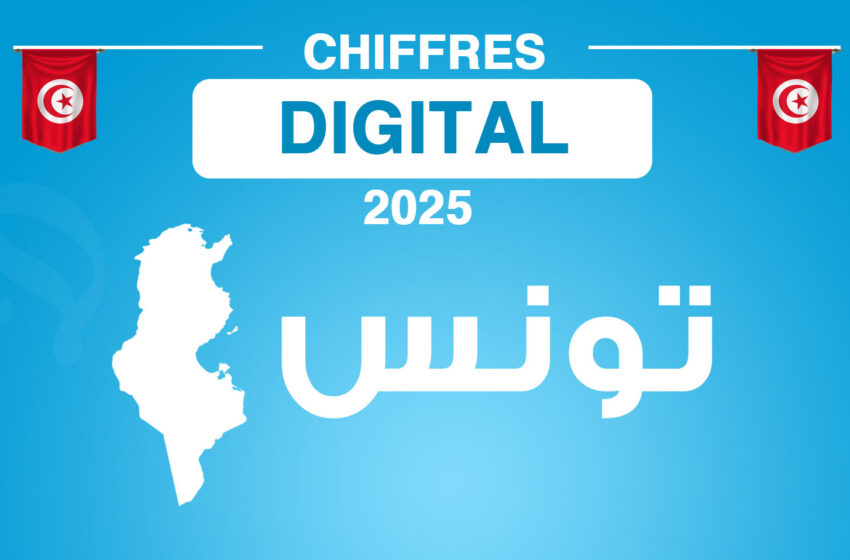  Les chiffres clés des réseaux sociaux en Tunisie en 2025