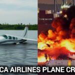 American Airlines plane and Military Helicopter crashes into Washington river 2 american airlines plane and mili