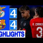 benfica vs barcelona 4 4 all goa